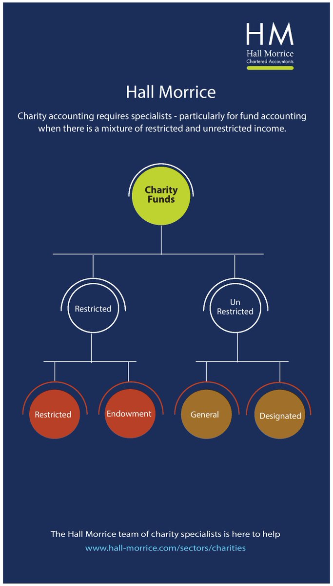 Charity accounting requires specialists – particularly for fund accounting when there is a mixture of restricted and unrestricted income.