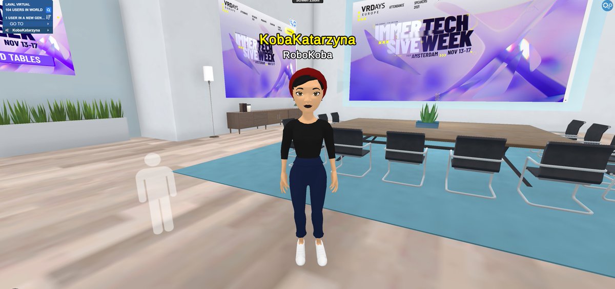 RoboKoba's tweet image. @VRDays Europe in progress❗ We can meet on 1️⃣6️⃣ and 1️⃣7️⃣ November at 2 pm CET on the &quot;New generation of multisensory interfaces&quot; roundtables 👩‍💼
#vrdays  #CommunityPass @lavalvirtual  @WiiT_Europe #multisensory #interface #immersivetechweek