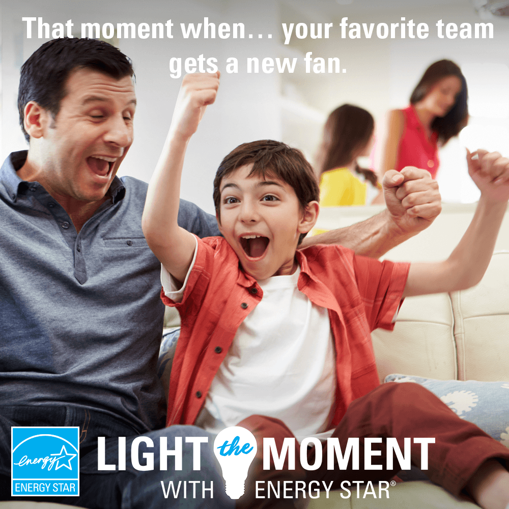 AKventilation's tweet photo. Make the most of every family moment w/ @ENERGYSTAR certified LEDs. Save energy and help protect the environment. #LighttheMoment #AirKing https://t.co/pb8OGRLoiP