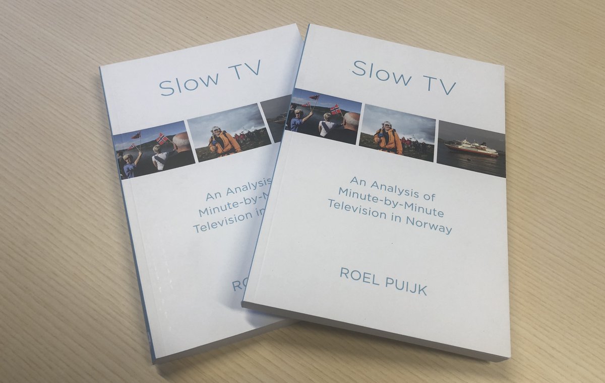 Endelig!
En vaskeekte professor har jobbet grundig og lenge med noen av #nrk sine sakteproduksjoner - Han går igjennom utvikling og publikums reaksjoner på imponerende vis. Boka er herlig full av referanser. <a href="/roel_puijk/">roel_puijk</a> er professor i film og tv-studier ved  @HiInnlandet. Hurra!