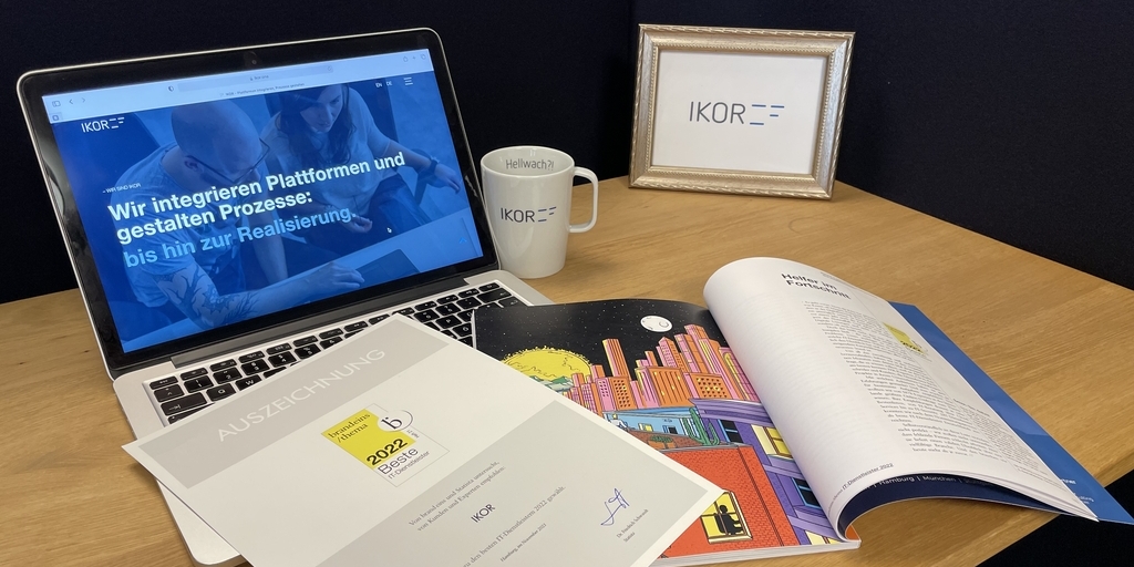 ⭐️Yeah, we made it! #Brandeins hat #IKOR zu einem der "2022 Besten IT-Dienstleister" gekürt! 
Im #Ranking gehören wir neben anderen namhaften Companys zu den innovativsten Anbietern v. IT-Services/Systemintegration
#BesteITDienstleister #Systemintegration #IntegrationsPlattformen