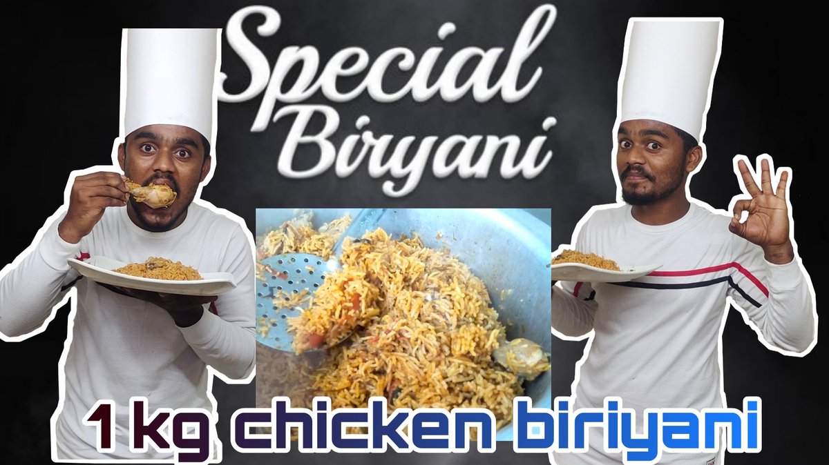 VjAntony15's tweet photo. 1kg Chicken briyani  full video 🤤https://t.co/YEwQC9iFjp https://t.co/v7OoDW6jch