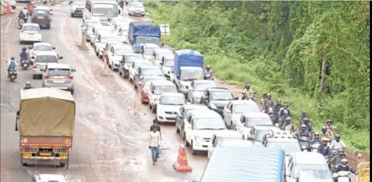 girishgoaINC's tweet photo. Patience running out! Despite @INCGoa deadline to sort out traffic mess @ #ZuariBridge, the traffic jams have worsened. We wl PROTEST at ZUARI BRIDGE ON 17TH NOV AT 3.30 PM without causing inconvenience to commuters against the mismanagement &amp; patronage to contractor by @BJP4Goa https://t.co/JbZqZFuWM9