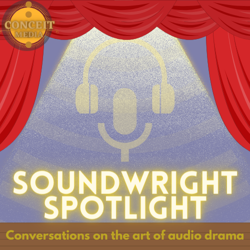 ConceitMedia's tweet photo. On today's episode, we talk to @MHollyRosing.

Holly-Rosing is the creator of the comic and prose series "Boston Metaphysical Society." That series is now going to feature an audio drama adventure, "The Ghost Ship." 

#audiodramas #fictionpodcast #fiction #podcasts #steampunk https://t.co/0AosnCrJw5