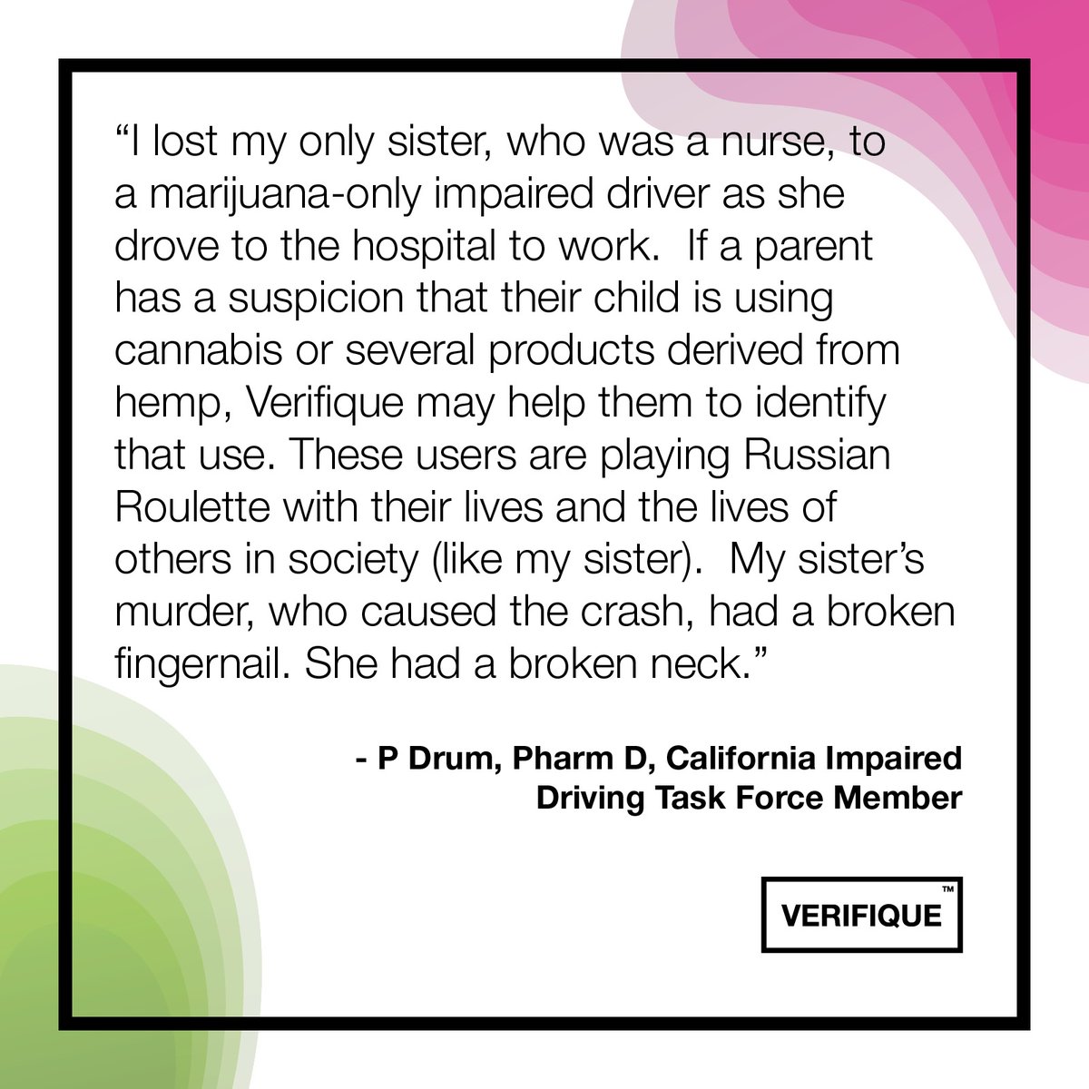 We're here to help keep families safe. Order your test kit today: verifique.net