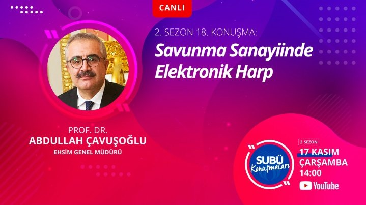 subu_sks's tweet photo. #SUBÜKonuşmaları 18

📌 Savunma Sanayiinde Elektronik Harp
🗣️ @_A_Cavusoglu 
🎙️ Dr. Öğr. Üyesi Gökhan Atalı
🗓️ 17 Kasım Çarşamba - 14.00 https://t.co/jU05DVlSkh