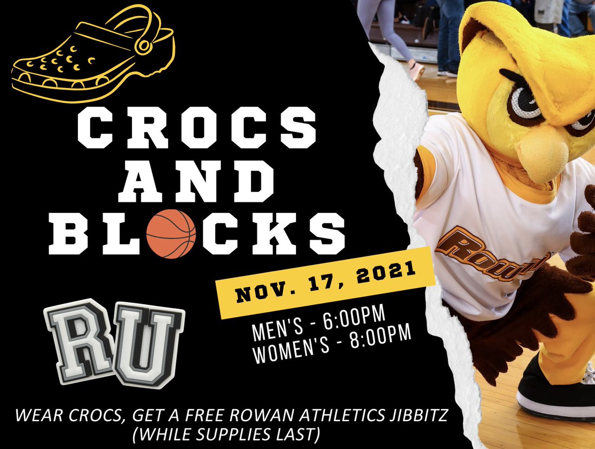 RUProfNaphy's tweet photo. 🔥 giveaway this Wednesday night at the basketball home opener! @RowanSCCA https://t.co/thPUGqOq92