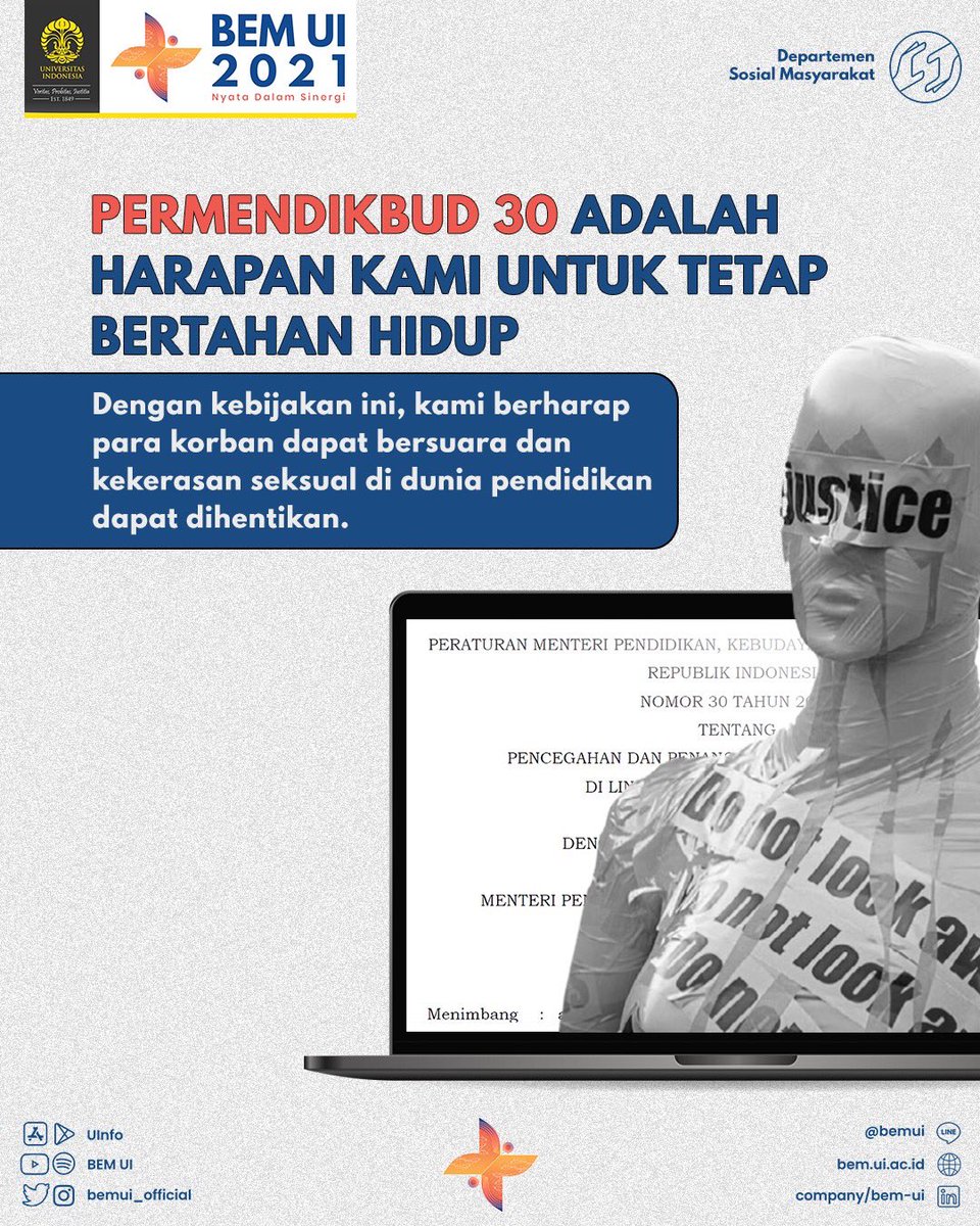 PERMENDIKBUD 30 ADALAH HARAPAN KAMI UNTUK TETAP BERTAHAN HIDUP