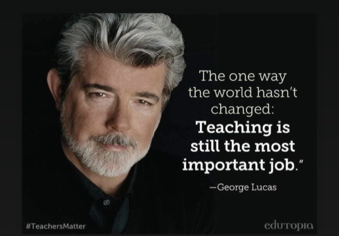 ImagineeringED's tweet image. Well-said, Mr. Lucas. We couldn&apos;t agree more.
#AmericanEducationWeek
#TeachersMatter