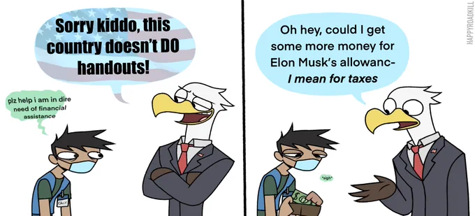 Elon Musk is a MAKER not a TAKER (except for when he builds his empire off the back of US taxpayers and takes credit for the vast majority of his workers' labor) BUT OTHER THAN THAT TOTAL MAKER 😤😤😤😤💯💯 
