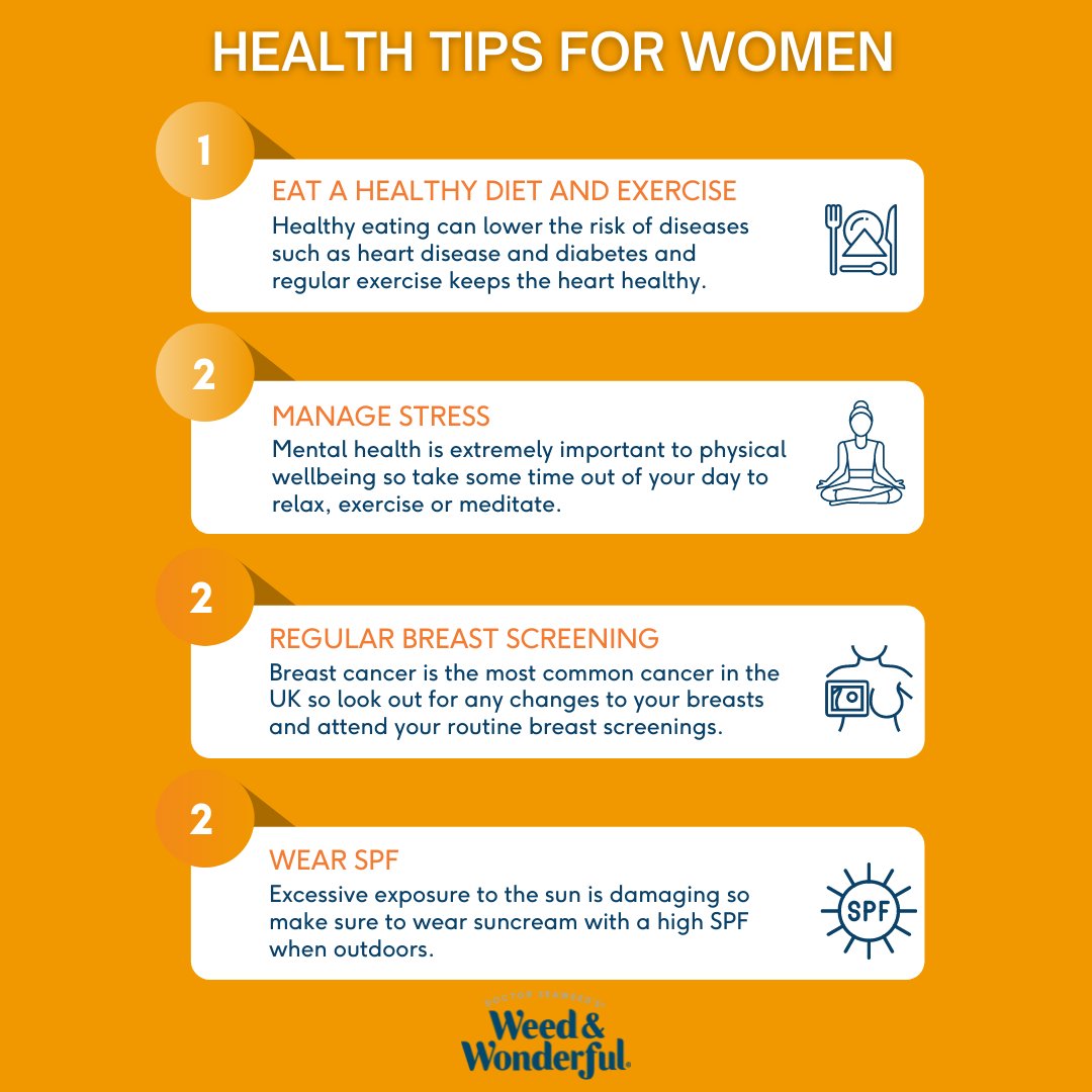 DoctorSeaweed's tweet photo. Healthy habits are the best way to focus on your health, especially those you can integrate into your daily routine🧡
Here are a few tips for a longer, healthier life💪
#health #wellness #healthtipsforwomen #womenshealth #seaweed https://t.co/V3MbW7ZpPC