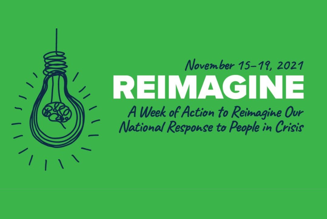Advocacy Alert! Learn all about the new 988 hotline and how you can get involved with workshops hosted by the National Alliance on Mental Health. Visit Reimaginecrisis.org #reimaginecrisis