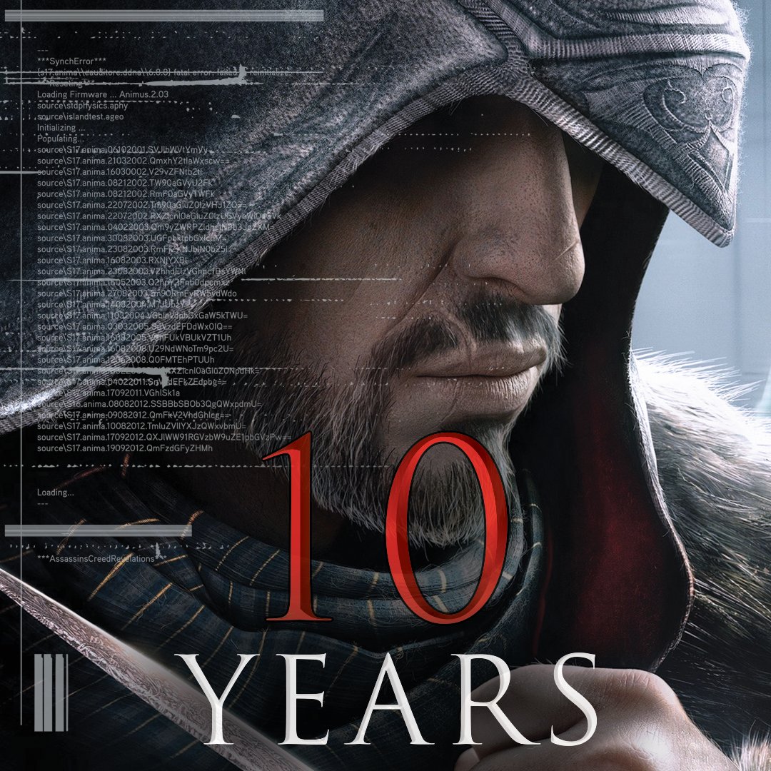 assassinscreed's tweet image. 10 years ago, we traveled back where it all began and bid farewell to Ezio &amp;amp; Altair on their last and most emotional journey.

Happy Birthday Assassin's Creed Revelations! 💫

Share your favorite quote from the game ⤵️ 
#AssassinsCreed