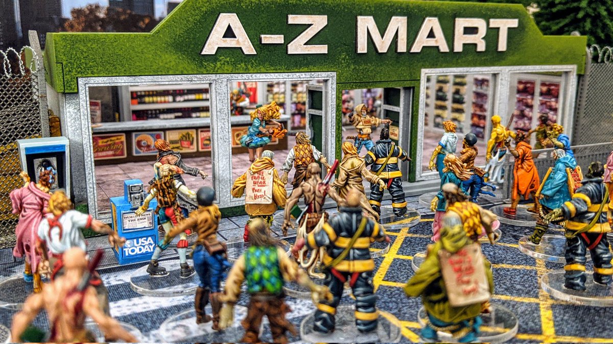 CMONGames's tweet image. This week&apos;s #MyCMONday comes from @BloodKeep! With the zombies closing in, the Washington Z.C. survivors hole up in a convenience store to see what comes next. Be sure to give him a follow to see the story unfold!

Want your work to be featured? Tag us or use the #cmongames tag!