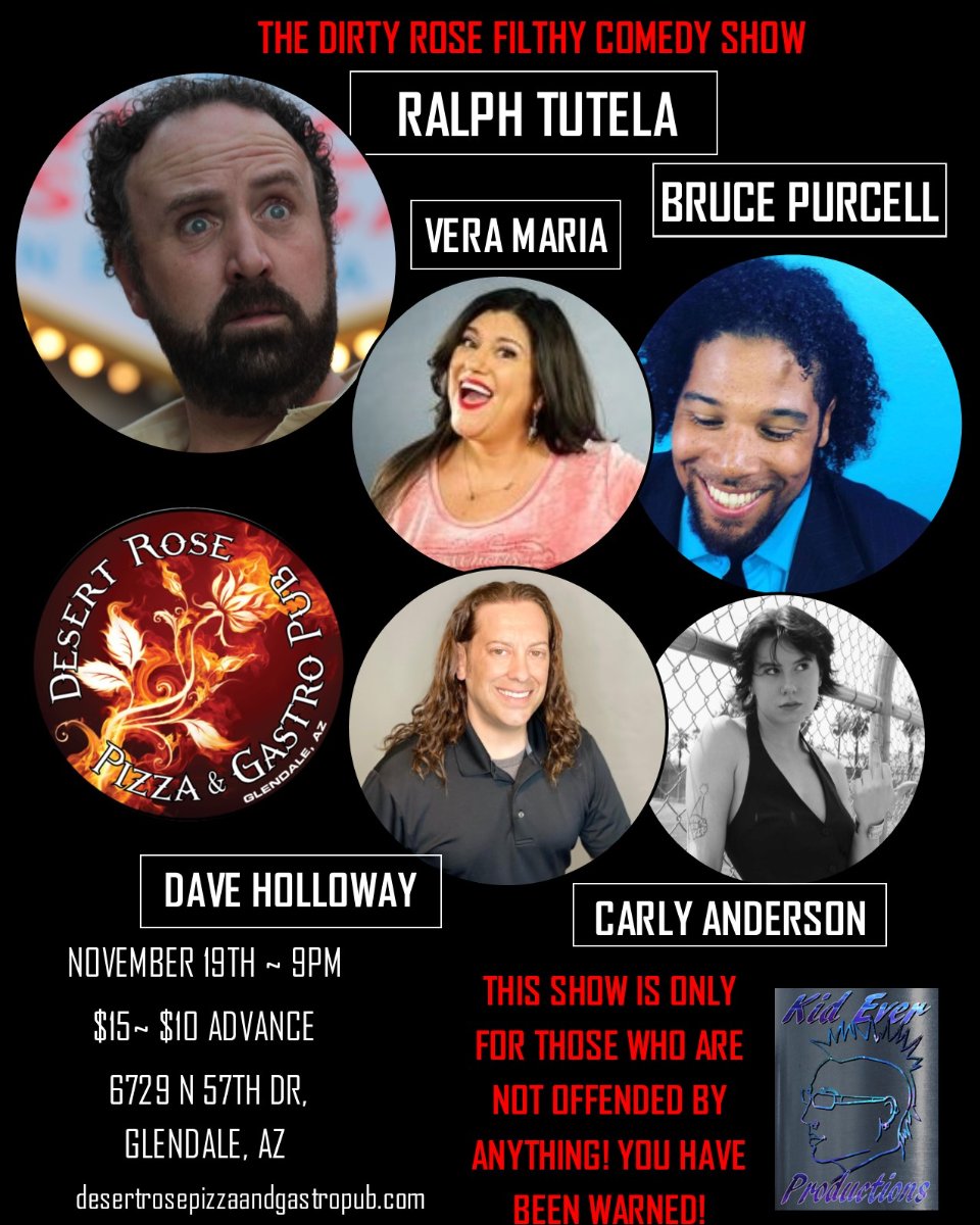 DesertRosePub's tweet photo. This show features comedians too dark and dirty for our usual shows! Only come if you are impossible to offend! You have been warned and no refunds will be given to those who didn't catch the warning! Get your tickets at https://t.co/HaCS1JgITH. https://t.co/3GP4BensFJ