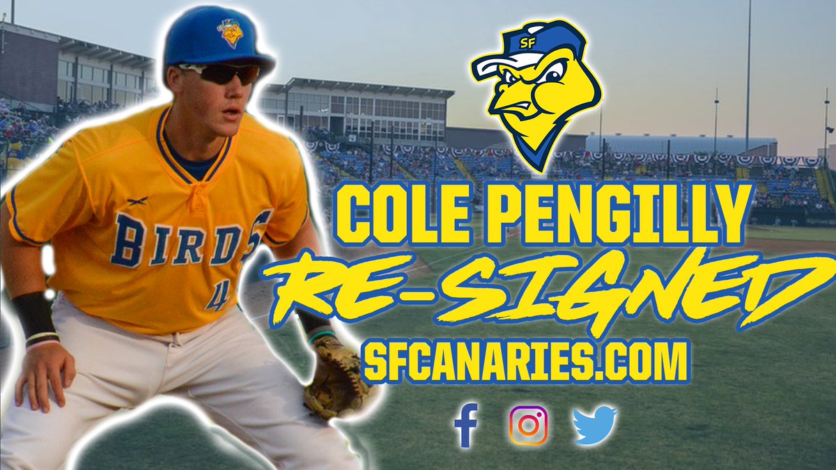 canaries's tweet photo. Infielder Cole Pengilly will return to the Canaries in 2022!

🗞️ https://t.co/VuMtrCyhT5

#WholeNewBallgame https://t.co/Upkme0krGK
