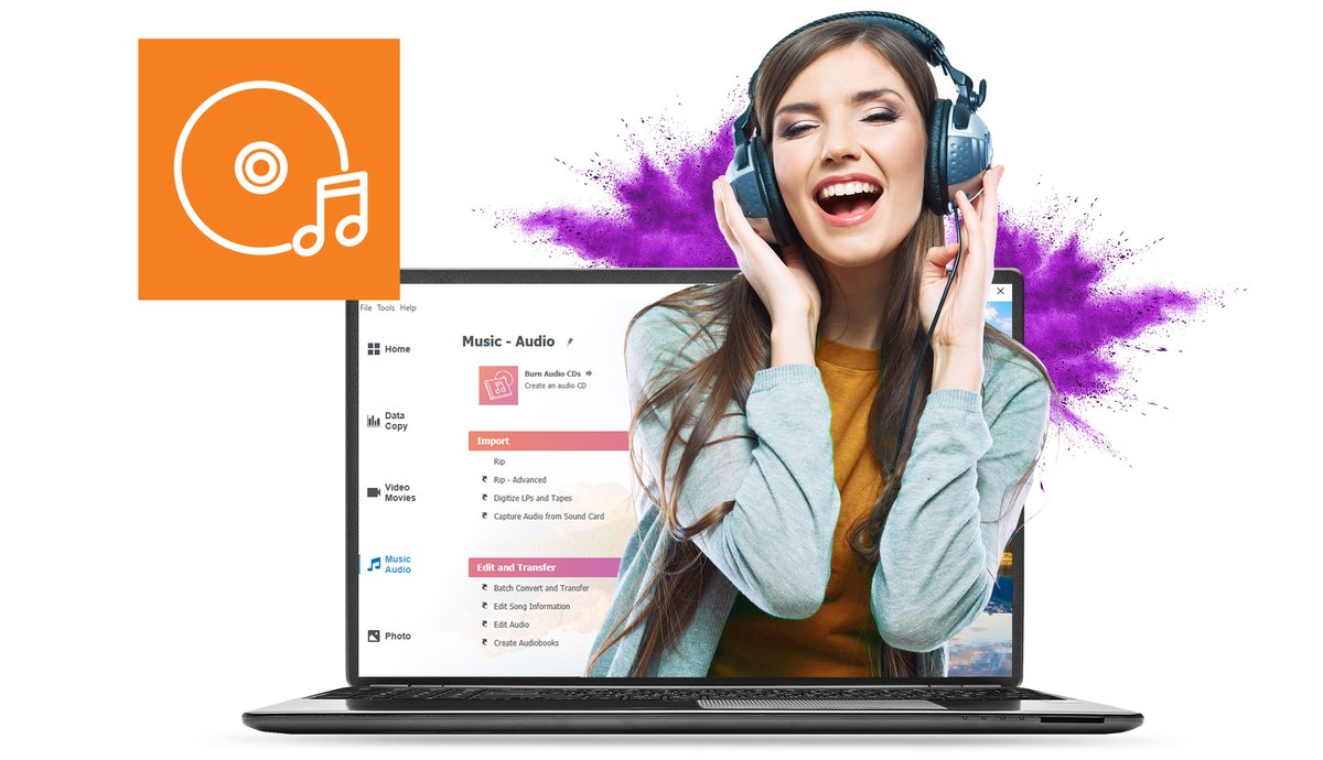 Roxio's tweet photo. Preserve, share, capture &amp; combine your favorite #digitalmedia assets and experience an efficient #workflow when burning, converting &amp; editing photo, #video &amp; #audio files. Find the right Roxio tool for your digital media projects here: https://t.co/selodBr7kf https://t.co/mPUvY19VWy