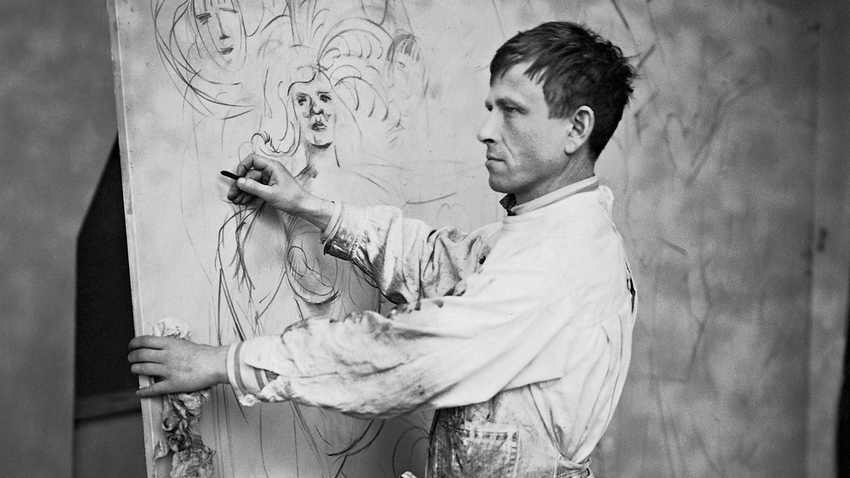 Artips_fr's tweet photo. "Les artistes ne doivent pas essayer d'améliorer et de transformer le monde ; ils sont beaucoup trop insignifiants pour cela. Ils ne doivent que témoigner." 🖌 #OttoDix 👉 https://t.co/TFFvUd8wEL https://t.co/795AQqIymM