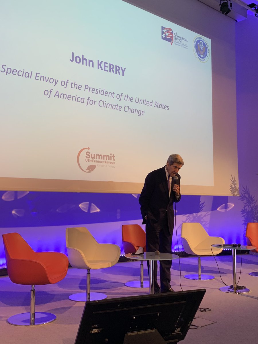 Very honored to welcome <a href="/LaurenceTubiana/">Laurence Tubiana</a> and <a href="/JohnKerry/">John Kerry</a> for the launch of #greenenergysummit at <a href="/businessfrance/">Business France</a>