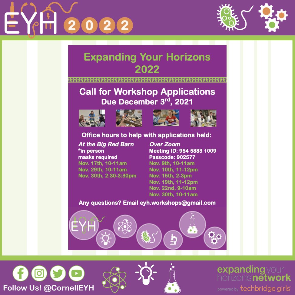 Expanding Your Horizons at Cornell tweet media