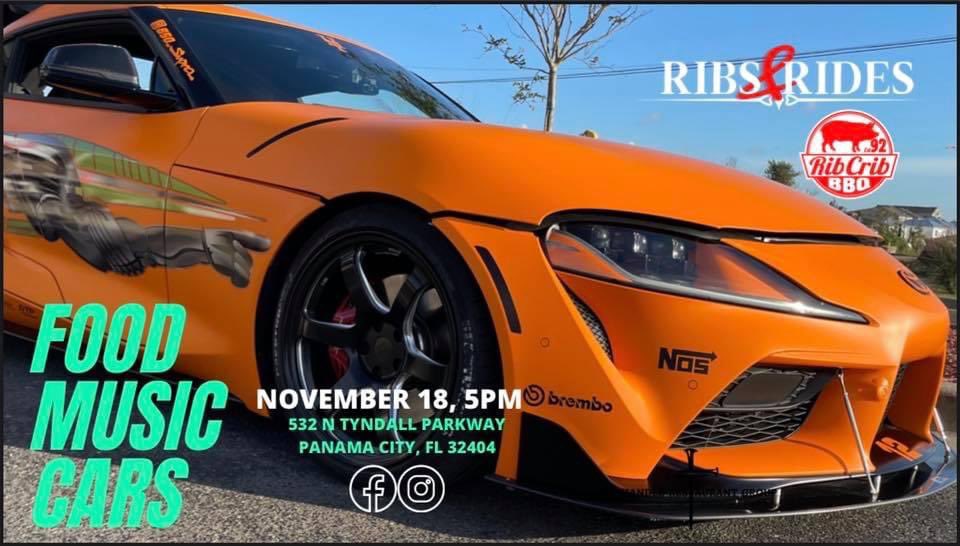 RibCribCallaway's tweet photo. This Thursday Ribs&amp;Rides! #850florida #callawayflorida #bbqribs #BBQ #ribcribcallaway #cars #carshowseason #ribsandrides #mopar #chevy #ford #import #JDM #americanmuscle #panhandle https://t.co/jbDapgWxeN