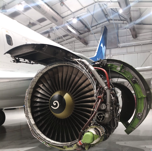 bctaviation's tweet photo. Another Engine Replacement completed at our Base Maintenance Facility (EMA) last month as Bluebird Nordic visited the hangar!
#aviation #basemaintenance #enginechange #hangar30 #eastmidlandsairport #boeing737 #BluebirdNordic #BCT https://t.co/T2EXcjcNpp