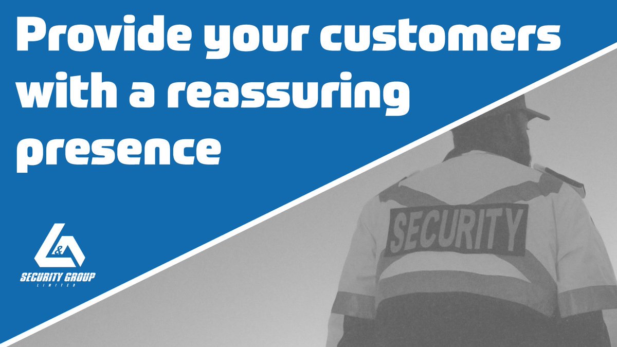 LASecurityGroup's tweet photo. As well as acting as a powerful deterrent, security guards provide your customers and guests with a reassuring presence as they know that a trained security officer is on-site to respond to any criminal activity.

0203 388 2078

#SecurityGuards #SecurityServices https://t.co/924HVfbH9K