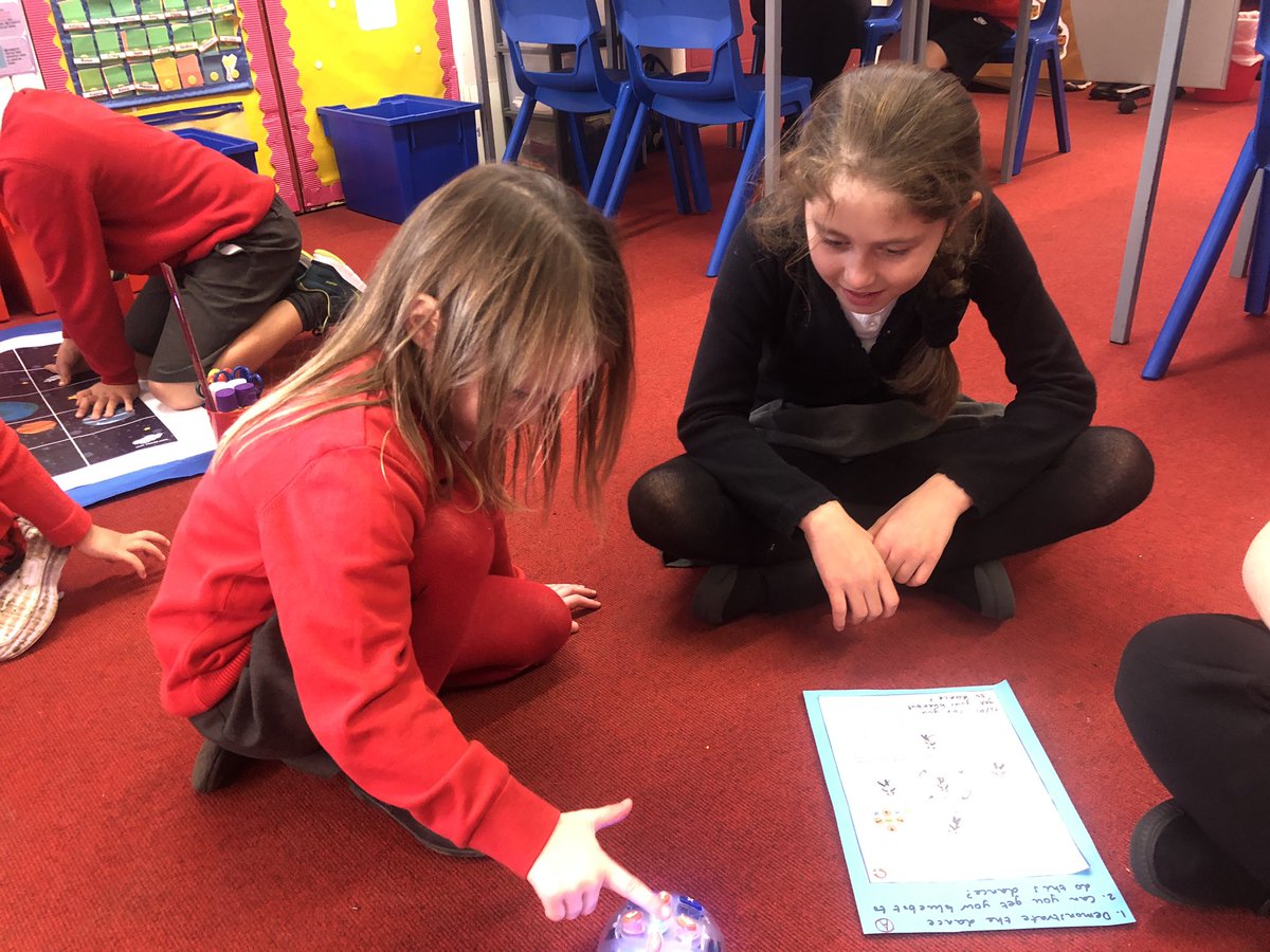 P4 are LOVING teaching P1B all about programming and directions using the bluebots. We planned lots of fun activities for them!