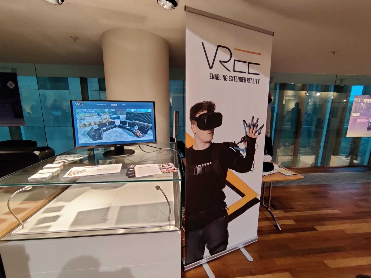 VReeExperience's tweet photo. From Monday until Wednesday you can find us at the @VRDays in Amsterdam. Come say "Hi!" and experience the future of VR! https://t.co/Df8G9hLEvT