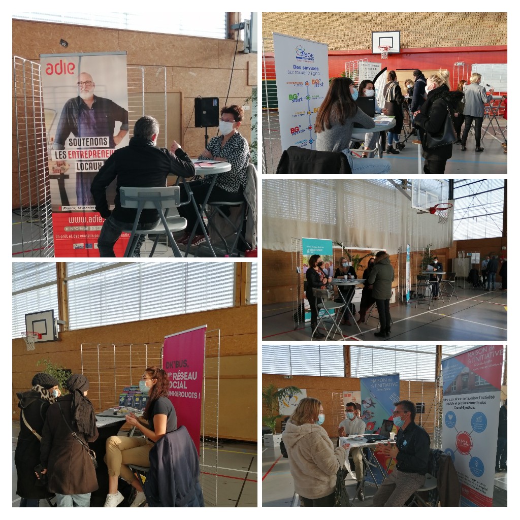 #ReussirSansAttendre J1 au #campusdelareussite <a href="/VilleGdeSynthe/">Ville de Grande-Synthe</a>. 15 professionnels  à l'écoute des allocataires RSA sur la mobilité santé et orientation Plus de 100 participants à 12h
<a href="/BeyaertMartial/">Beyaert Martial</a>
@SophiePalisse
<a href="/SeverineDelong/">Delong Severine</a>
<a href="/christophe_p/">Paul CHRISTOPHE</a>
<a href="/MARLABOSSE/">Martine Arlabosse</a>
<a href="/P_Vergriete/">Patrice Vergriete</a>
<a href="/FDhersin/">Franck Dhersin</a>