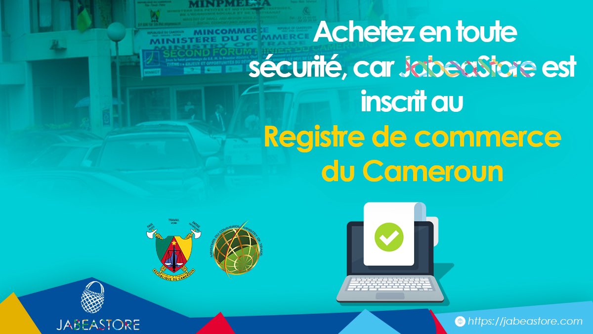 jabeastore's tweet photo. Pour assurer la fiabilité de nos services, votre marque Jabeastore est enregistré au registre du commerce. Vous pouvez acheter vos produits en toute sécurité. Mentionnez une personne qui a besoin de le savoir 👇🏽

Bonne semaine Jabeans ✨
Service client 📲: 652219201 https://t.co/SsEWvXYLd1