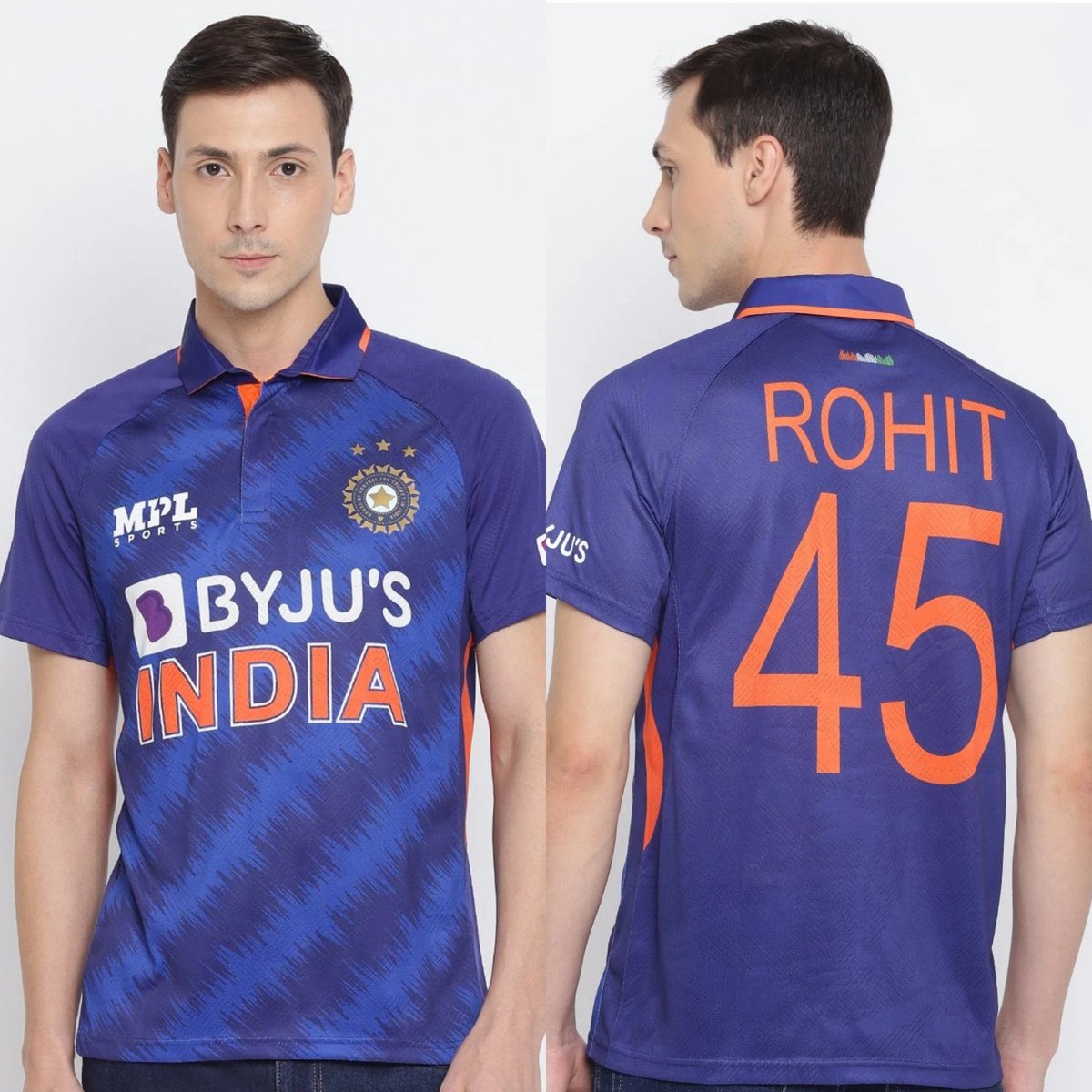 vlp1994's tweet photo. Rohit Sharma's first official game as India's T20I captain. 

Predict India's exact score with wickets. (Both correct) 

1 Winner gets this original India jersey with RS 45! ❤️

Rules - 
1. FOLLOW me 
2. Tag 5 friends 
3. Like &amp; RT this

Ends - Wed 6 pm 

#INDvNZ #ContestAlert https://t.co/X7RDdlPYHN