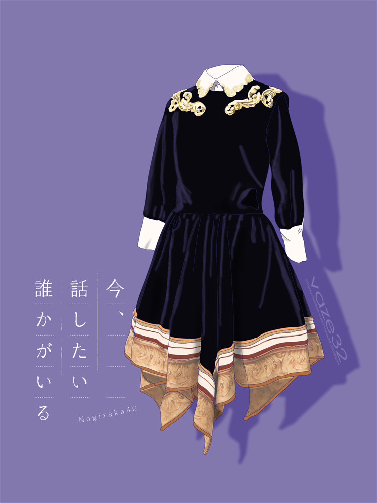 Vaze32 Cad画で何処まで描けるか挑戦 その2 着色仕上げはフォトショ 乃木坂46 今話したい誰かがいる Fns歌謡祭衣装 額縁衣装 深川麻衣 T Co 5fddxmslg9 Twitter
