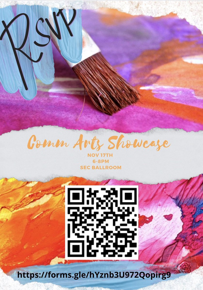 uiw_comm's tweet photo. The Student Showcase is fast approaching and Wednesday will be here before we know it! Will you be attending? Don’t forget to RSVP! #uiwcomm https://t.co/xGJkGeMyw6