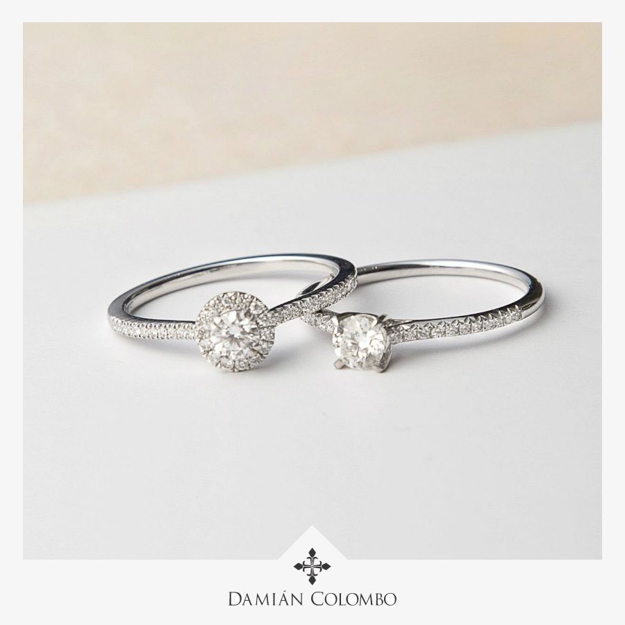 damiancolombo's tweet photo. Detrás de cada mujer, existe un anillo perfecto para ella! - Anillos de compromiso en oro blanco 18k con diamantes 💎 talla brillante.
• 
Visitá nuestra web para conocer más de nuestros diseños! https://t.co/3Fidd0ZenL https://t.co/ShUq3TgQbh
