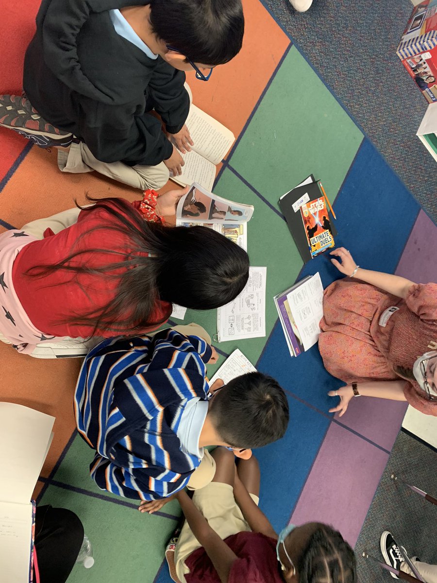 WVEBeagles's tweet photo. It’s a great start with literacy! So excited to learn from Rebecca today to meet the needs of our students in small groups. #tcrwp #labsite @SBISD https://t.co/3RDKkbcePy