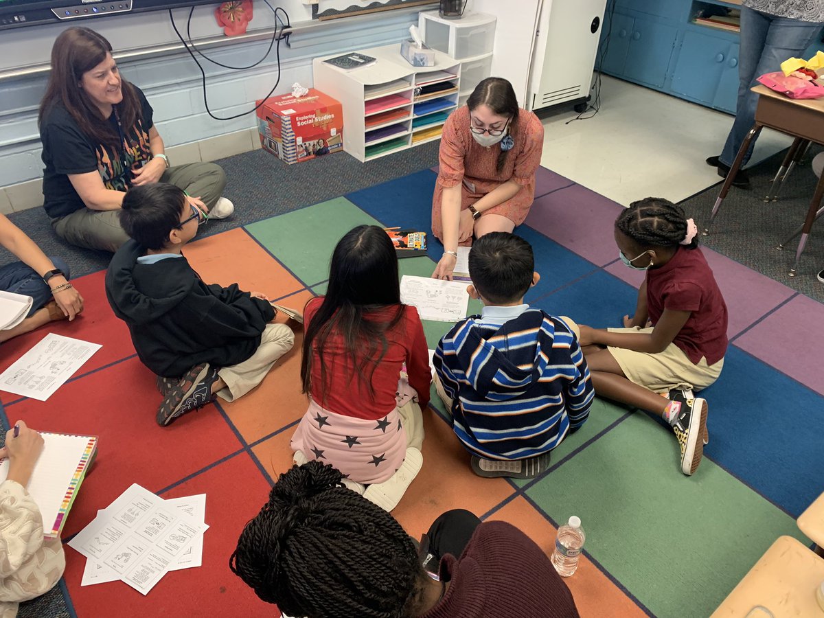 WVEBeagles's tweet photo. It’s a great start with literacy! So excited to learn from Rebecca today to meet the needs of our students in small groups. #tcrwp #labsite @SBISD https://t.co/3RDKkbcePy