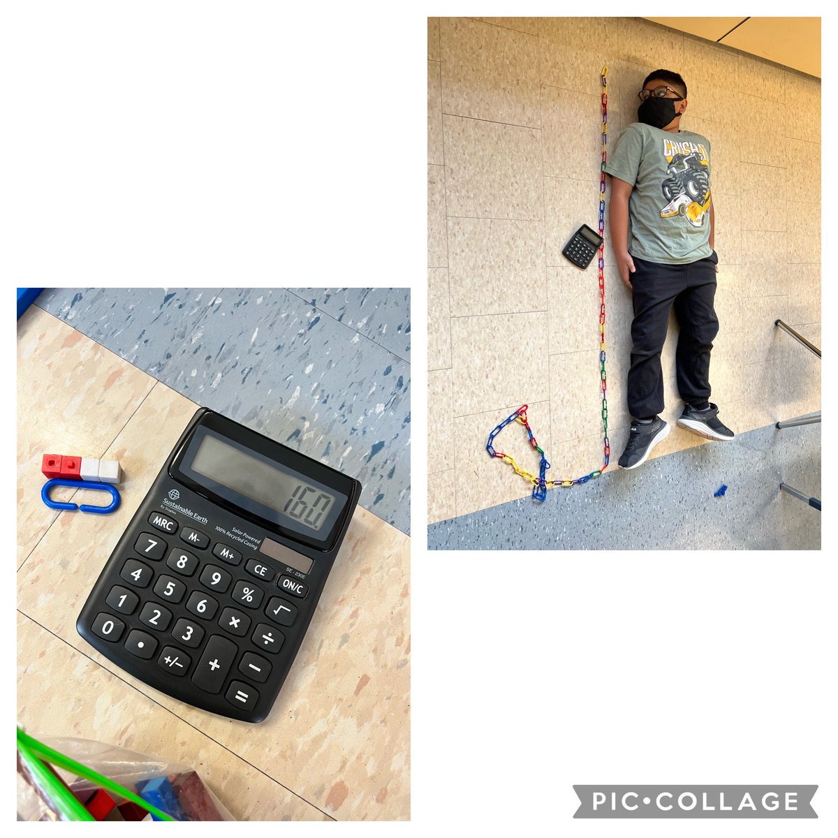 mallorymilton's tweet photo. Lots of multiplicative thinking happening here! Making connections to the rodsβ¦ canβt wait for him to see the standard unit connections! @KateSDurdanDSBN #measurementfun https://t.co/tLDg6P3EJy