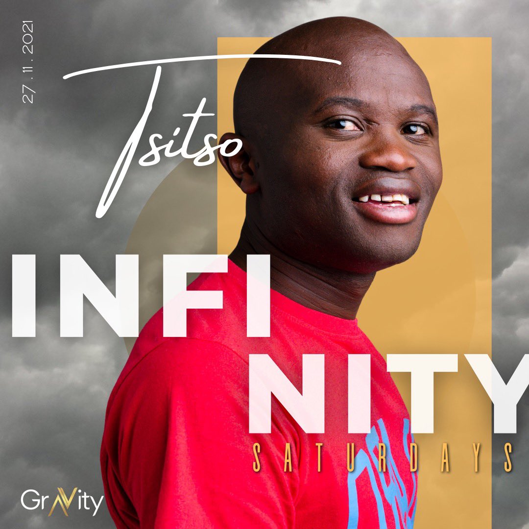 beyondent__'s tweet photo. Wololo! Halala! @TsitsoMan coming through ka Meropa to our first official #InfinitySaturdays
#Gravity π« @GravityLifesty1
#InfinitySaturdays https://t.co/ONd25AwPkZ