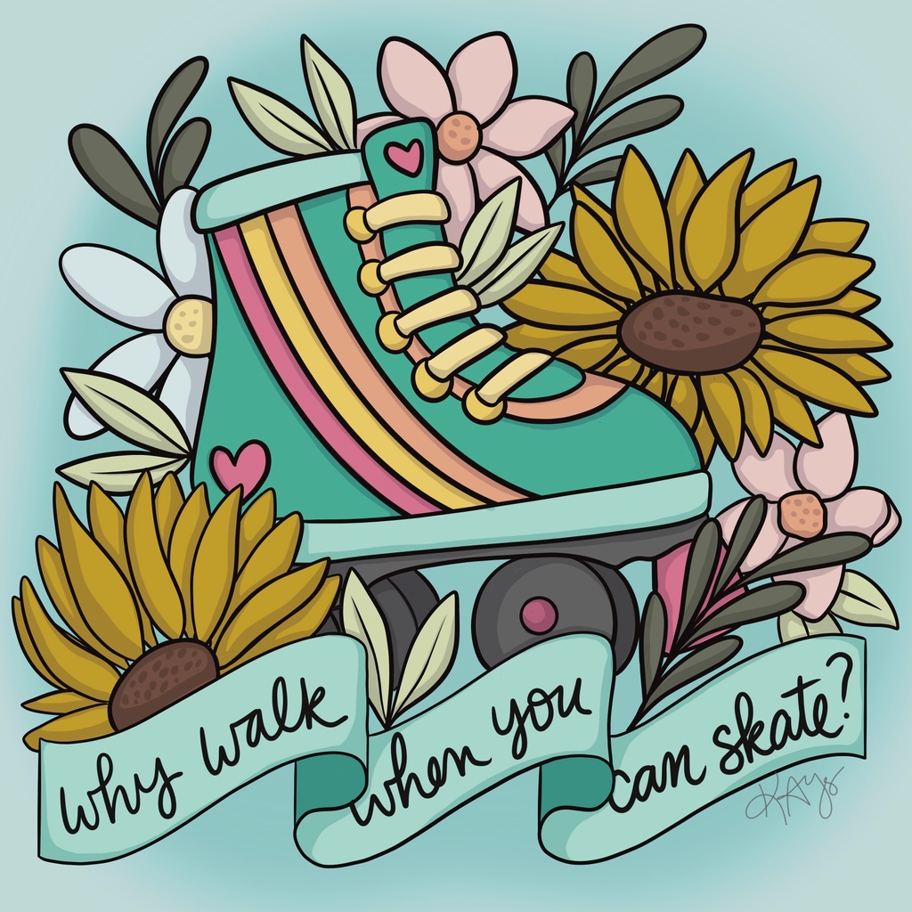 kandracreates's tweet photo. Inspired by my beautiful, sunflower loving, skater girl @lovely.kacie
I wasn't sure which background I liked more - which do you prefer?
#skatergirl #whywalk #justskate #floral #rollerskates #digitalillustration #skatelife #cuteskates #girlswhoskate #skateeveryday https://t.co/3o4n9wrzRM