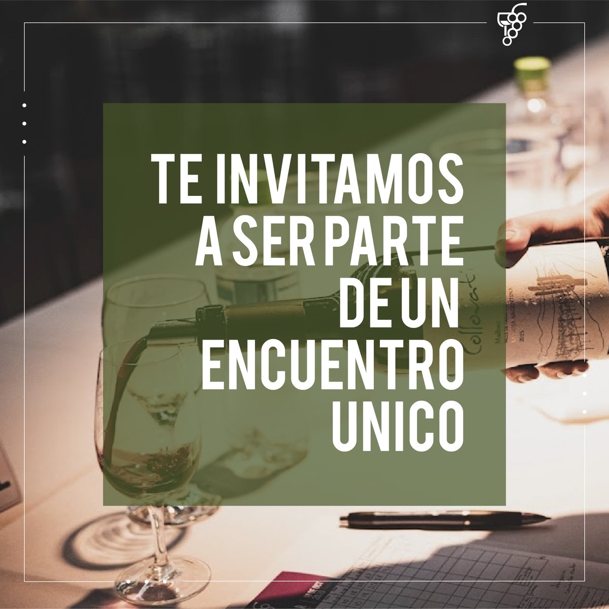 evinor_arg's tweet photo. Te invitamos a ser parte de un encuentro único que le ofrecerá a los participantes lo mejor de las empresas productoras de vino de la zona y además Cena,show en vivo,degustación. Compra tu entrada
HASTA el 20 de noviembre
Valor $2.000
Sede de https://t.co/rMCFBj3YWd 8 a 13 hs https://t.co/RTffDQa8iP