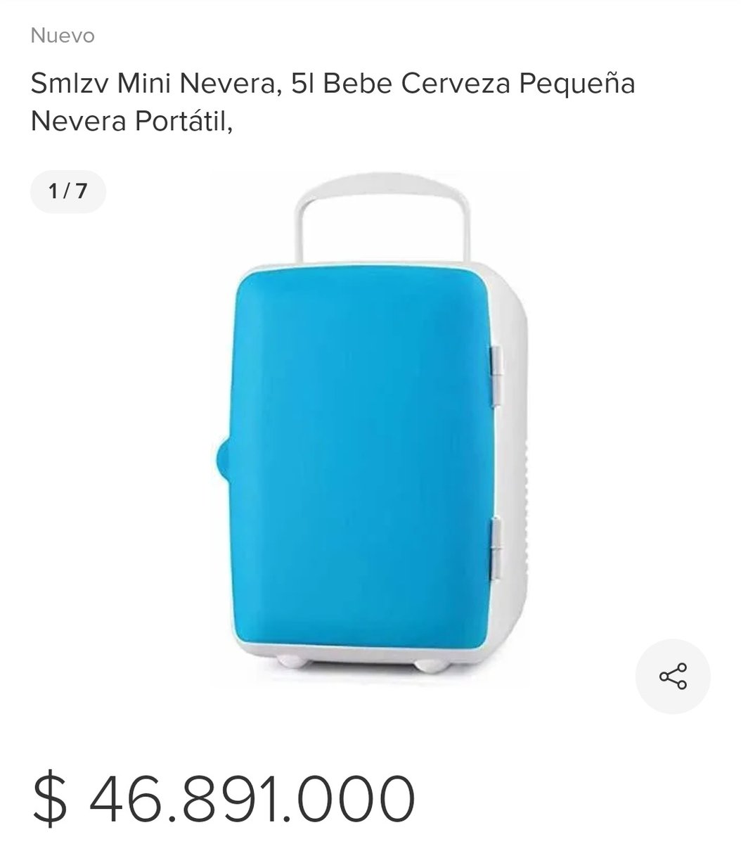 Yuli_Tau's tweet photo. Yo ayer viendo esto por mercado libre y me pareció absurdo el precio, fue como, ¿esa vaina qué? ¿prepara las cervezas? Pero luego alguien me dijo que es la manera en la que venden niños y/o trata de personas. Si te pones a leer la descripción hasta tiene sentido. Qué creepy mk. https://t.co/rzWx1uIjZi