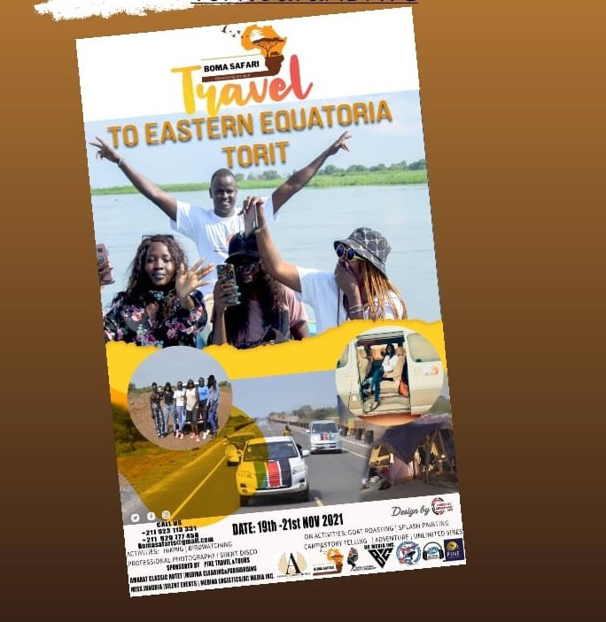 BomaSafaris's tweet photo. Goodevening #SSOT
3 days before our #TORITSAFARIDRIVE.
Are you ready for the #Adventure ?
3 days Safari drive
#Lotuko kingdom visit
#hikingadventures
#Silentdiscoevents
#Bonfire #BallonBusting
#eEnvironmentalAwarenessDrive
#CultureTourism
@OfficialBul @UNWTO @VisitSouthSudan https://t.co/0TCMcuyRrz