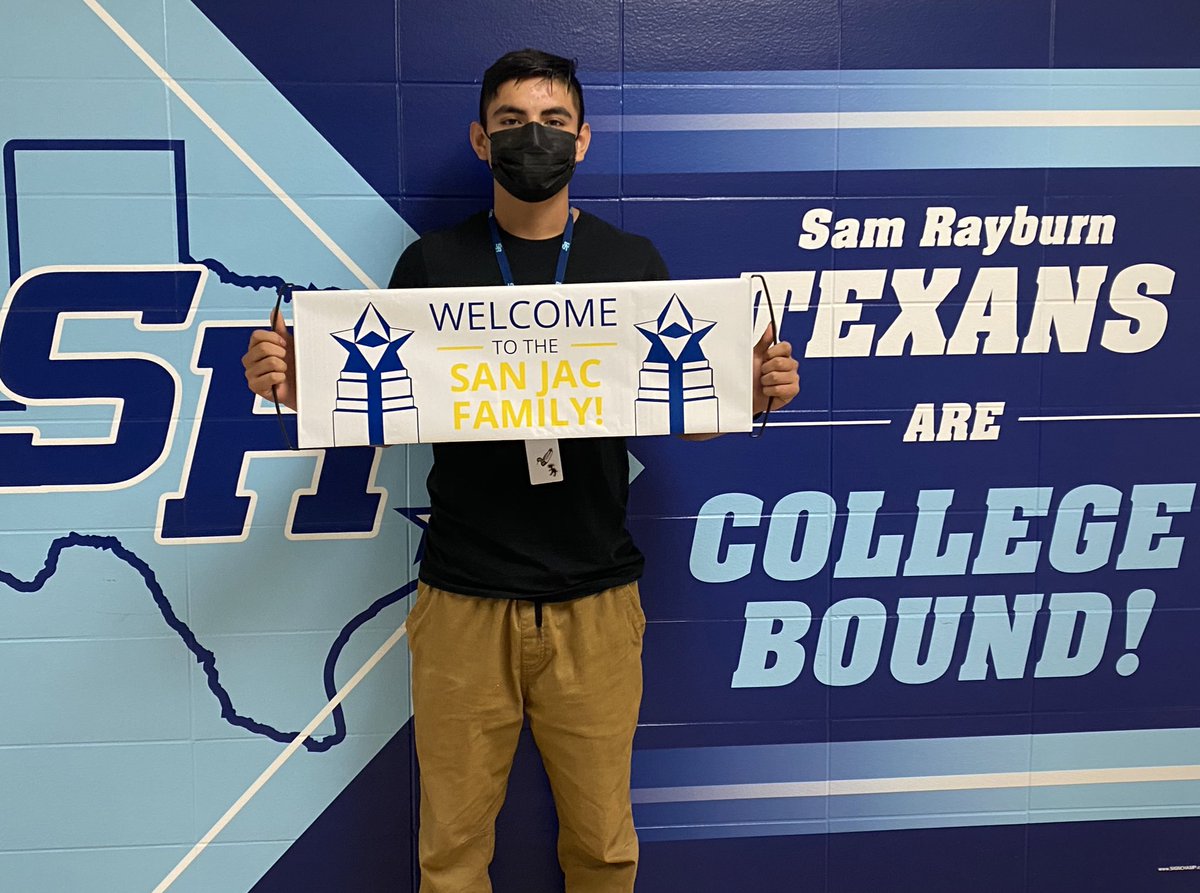 Congratulations, Pedro   👏👏 on your acceptance to <a href="/SanJacCollege/">San Jacinto College</a> ‼️ 💙🤠👏 #CollegeAccepted