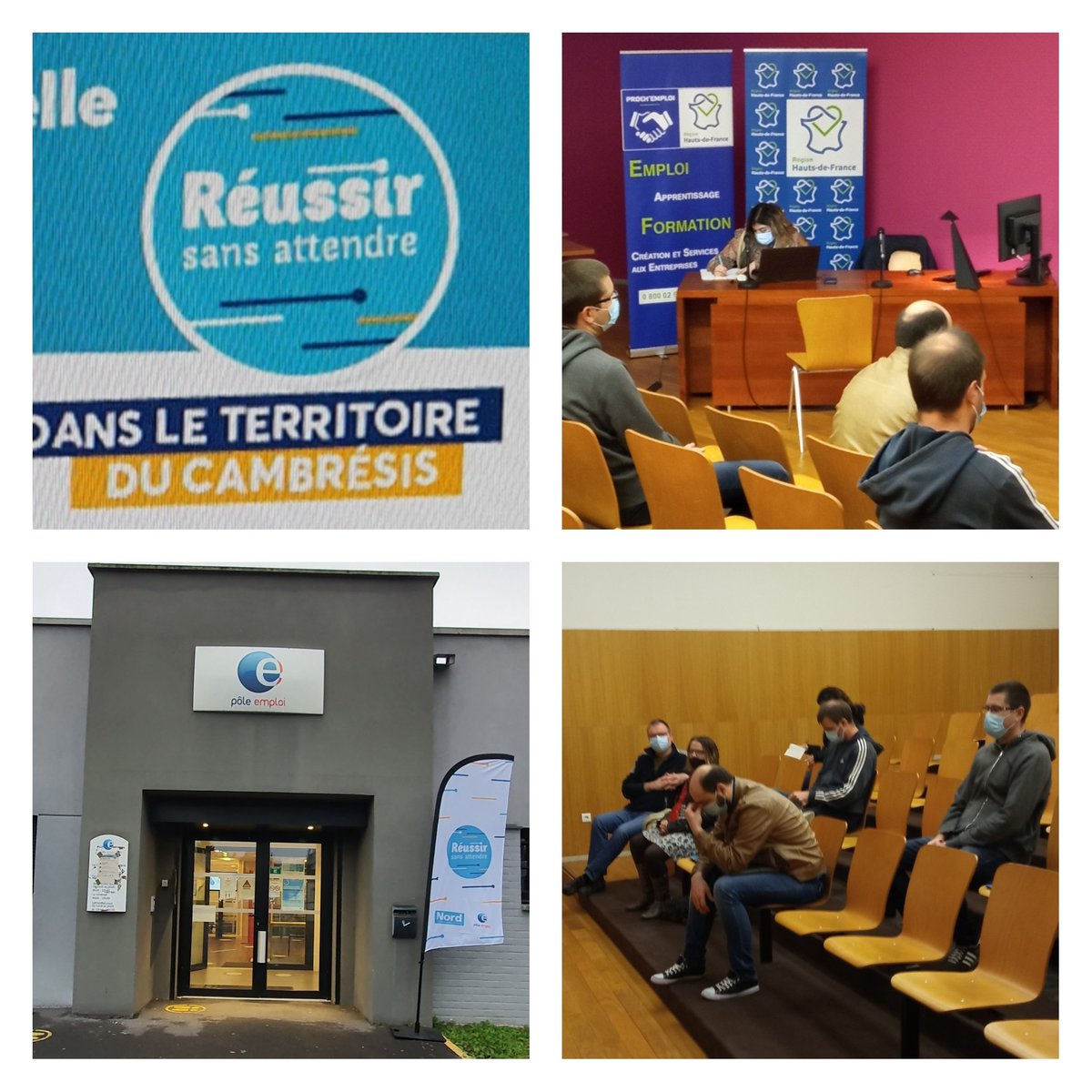 #RéussirSansAttendre
C'est parti pour 1 semaine remplie d'opportunités sur le Cambrésis 😃 Ce matin à <a href="/LeCateau_/">Lecateau.fr</a> c'était recrutement avec Proch'emploi+Adaci et Saniez insertion (iae) <a href="/departement59/">Département du Nord</a> <a href="/hautsdefrance/">Région Hauts-de-France</a> <a href="/GeraldWehrung/">Wehrung Gérald</a>
<a href="/CrevisierF/">Crévisier Florence</a>
<a href="/SilvertKarine/">Silvert karine</a>
<a href="/JasniakSandrine/">Sandrine MASSON (JASNIAK)</a>