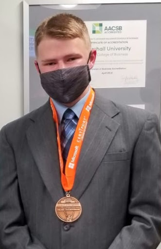 marshallusam's tweet photo. This week's #SAMShowcase is for Jamison Lewis, our VP of Marketing/PR! He is a sophomore majoring in Management & Professional Writing.
Fun Fact: Jamison has earned 10 victories (seven 1st place and three 3rd place) in 12 state/national business competitions since Oct. 2017! https://t.co/HmmTEj6diI