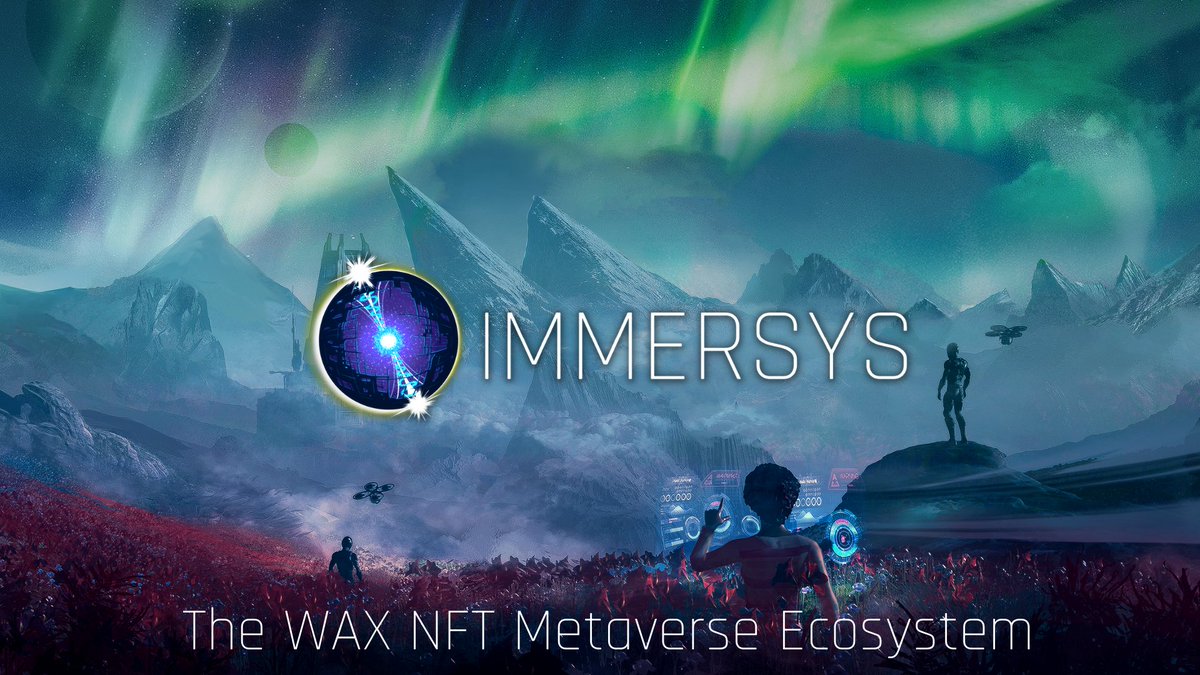I will give out 3 "Immersys Beta Access - Player" from <a href="/Immersys/">immersys</a> game to three random people who 1. like this tweet and 2. comment below what they like most on the WAX chain.
End of giveaway in 24 hours exactly. Will announce here winner and DM the winners to transfer NFTs.