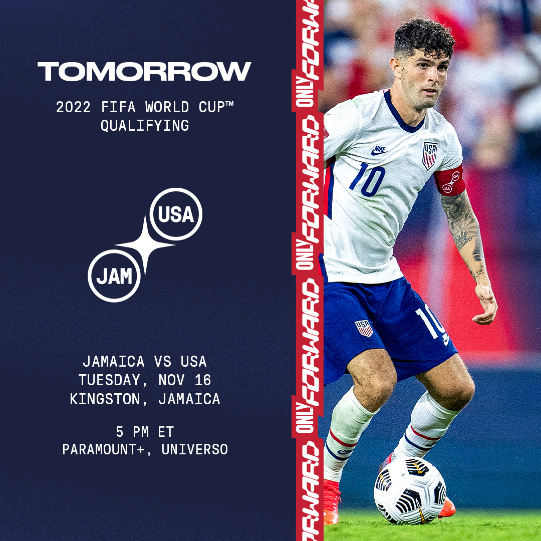 The only match that matters is the next one. 🇺🇸

#OnlyForward #SoloPalante