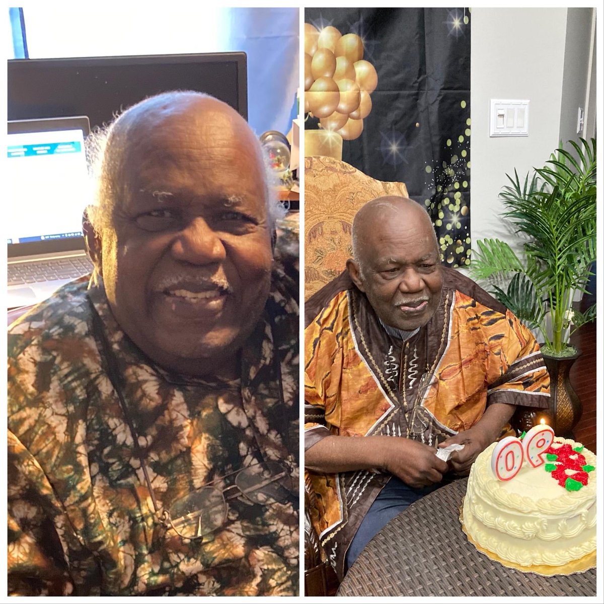 Dr_Bright's tweet photo. Happy 90th Birthday Blessings Daddy. The Rev. Canon J. Jellico Bright Sr. Wow! God has truly been so good! https://t.co/UbuwGoRl1O
