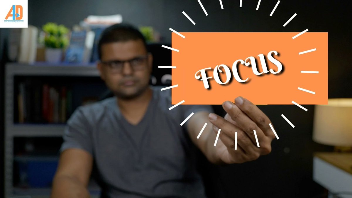 _TraderOS's tweet photo. Why you cant focus? Why focus is important in trading?
New video dropping today, watch on this link - https://t.co/rPfVdwoVew
#Focus #focusintrading #aniruddhadeshpandeacademy https://t.co/60J31y3a0x
